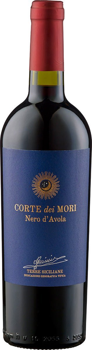 Corte dei Mori 2022 Nero d'Avola 'Etichetta Blu' Sicilia Rotwein - Spree Gourmet